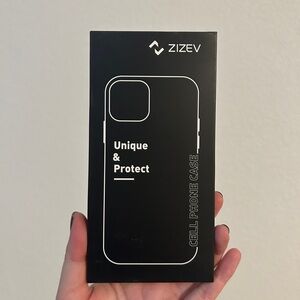 ZIZEV iPhone 14/15 Pro Clear Case, 6.1” - NWT